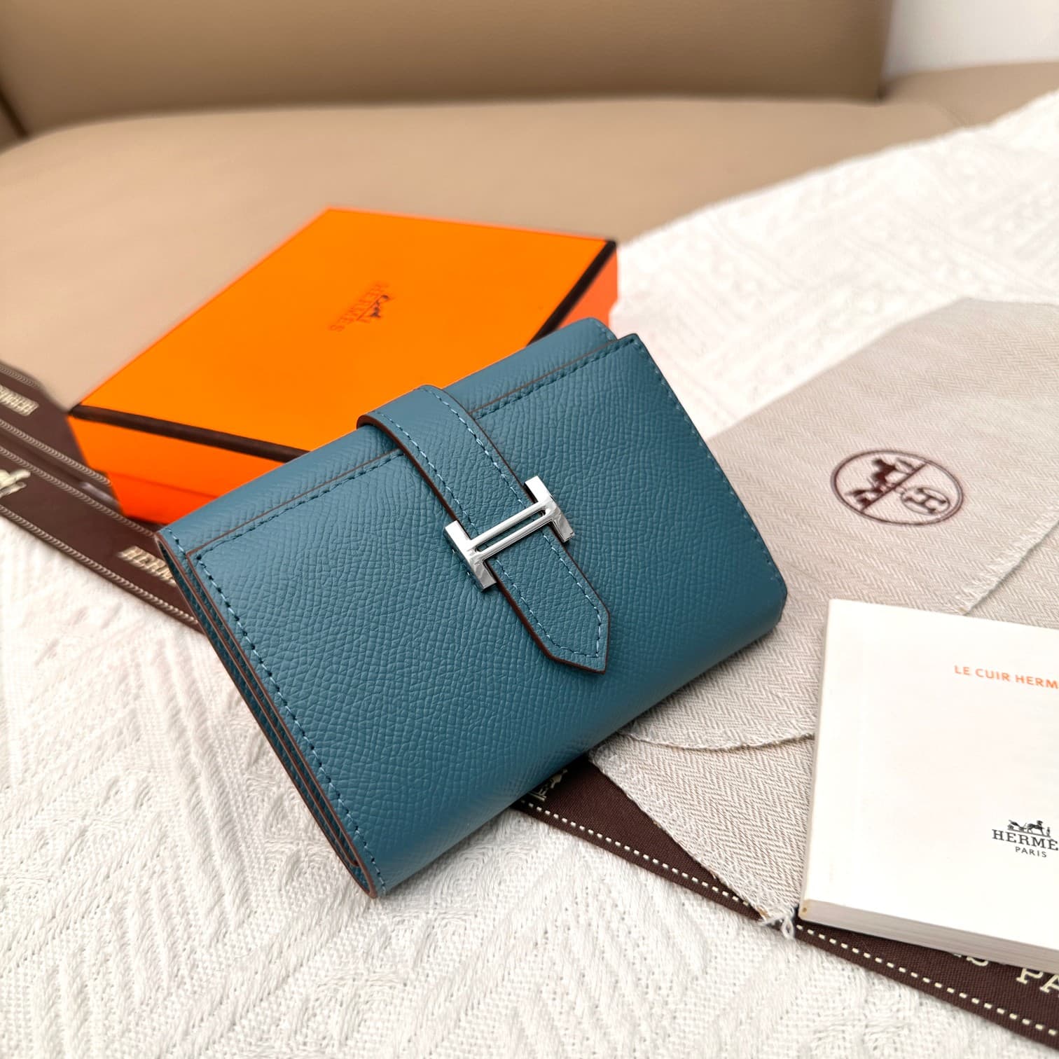 Hermes Gold Wallet 5176