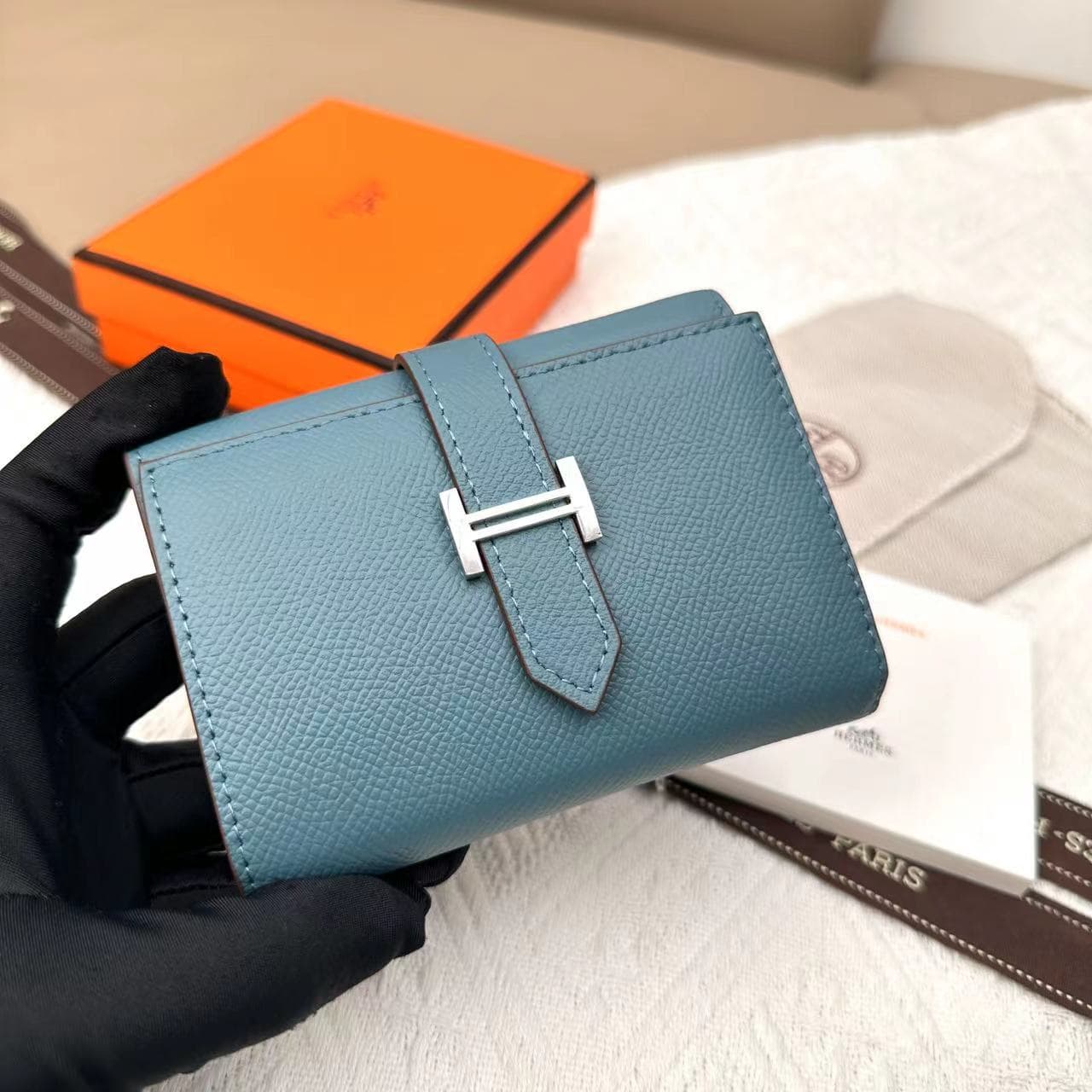 Hermes Gold Wallet 5176