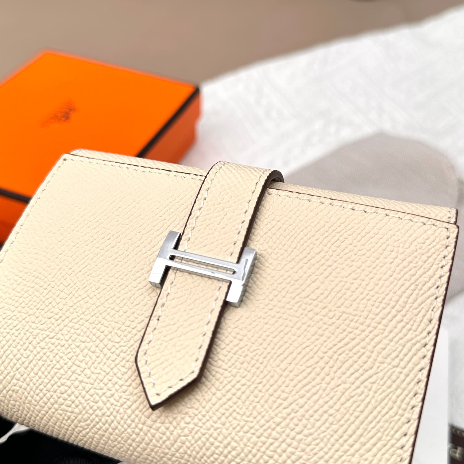 Hermes Gold Wallet 5176