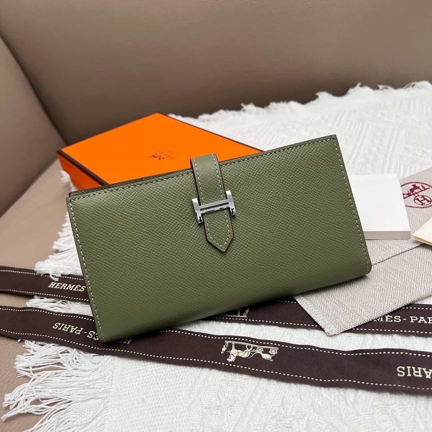 Hermes Black Wallet 5123