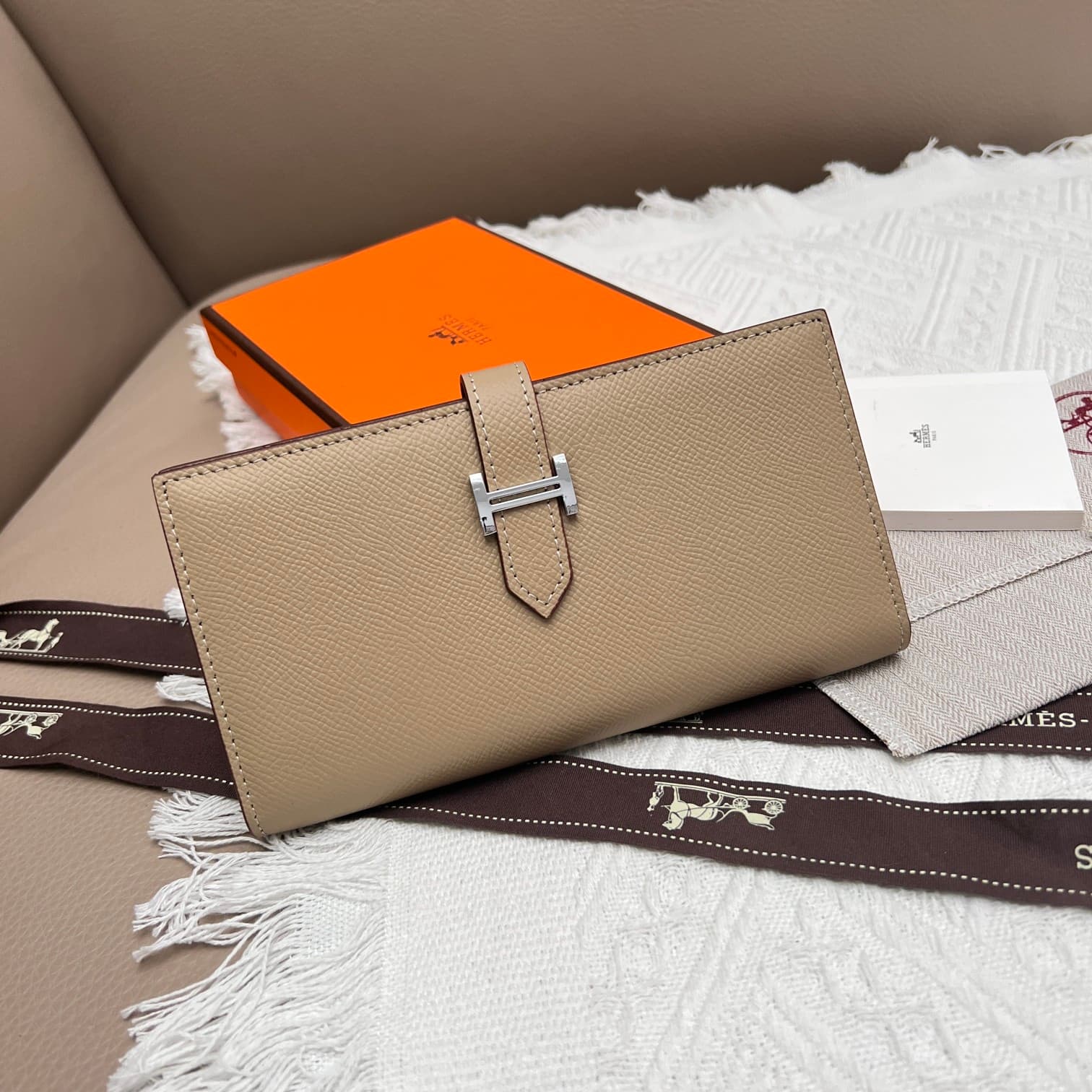 Hermes Black Wallet 5123