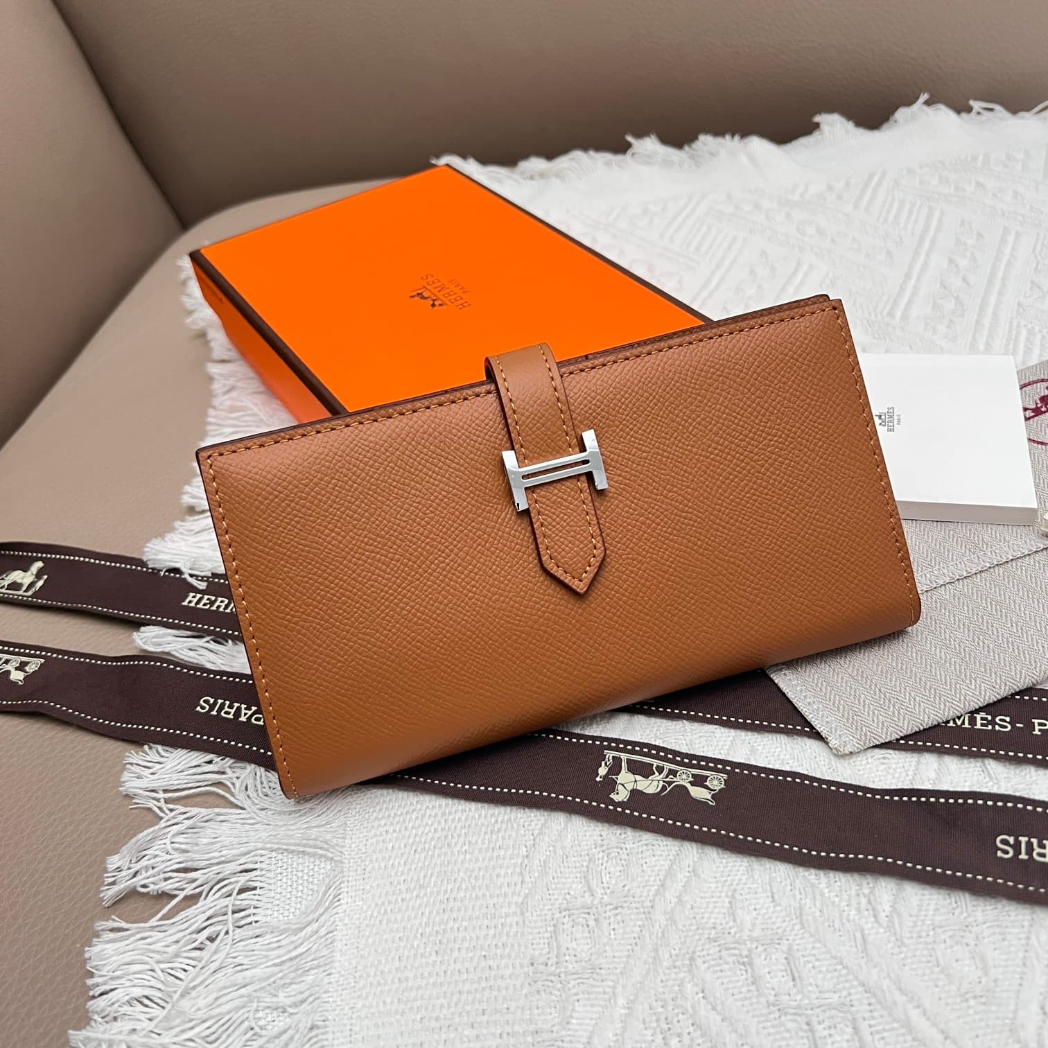 Hermes Black Wallet 5123