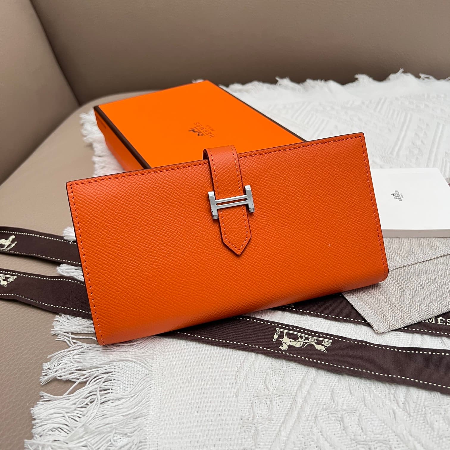 Hermes Black Wallet 5123
