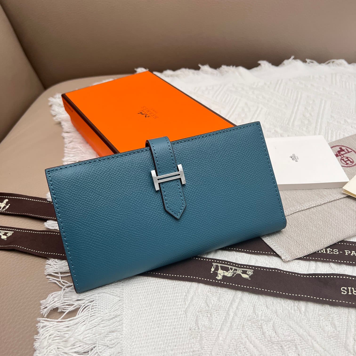 Hermes Black Wallet 5123