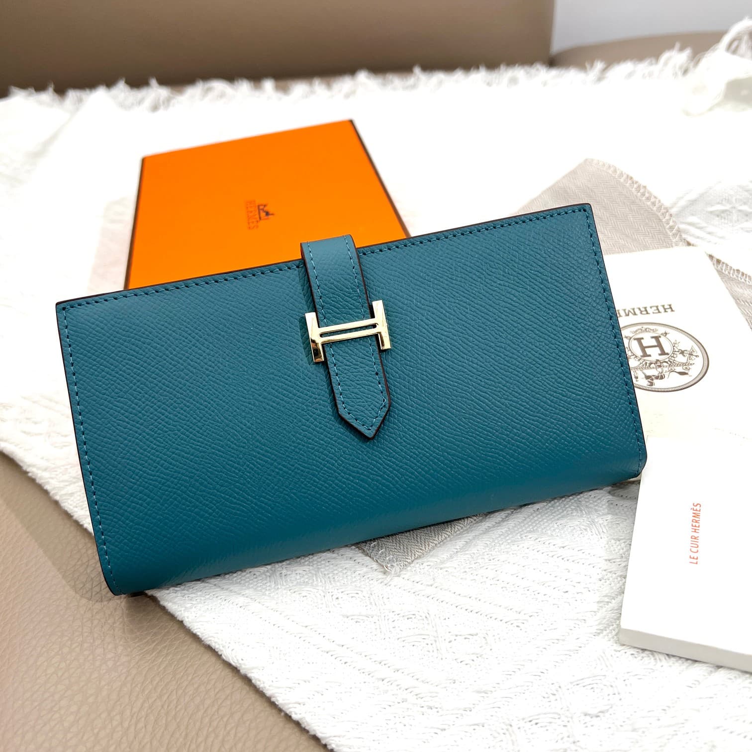 Hermes Black Wallet 5123