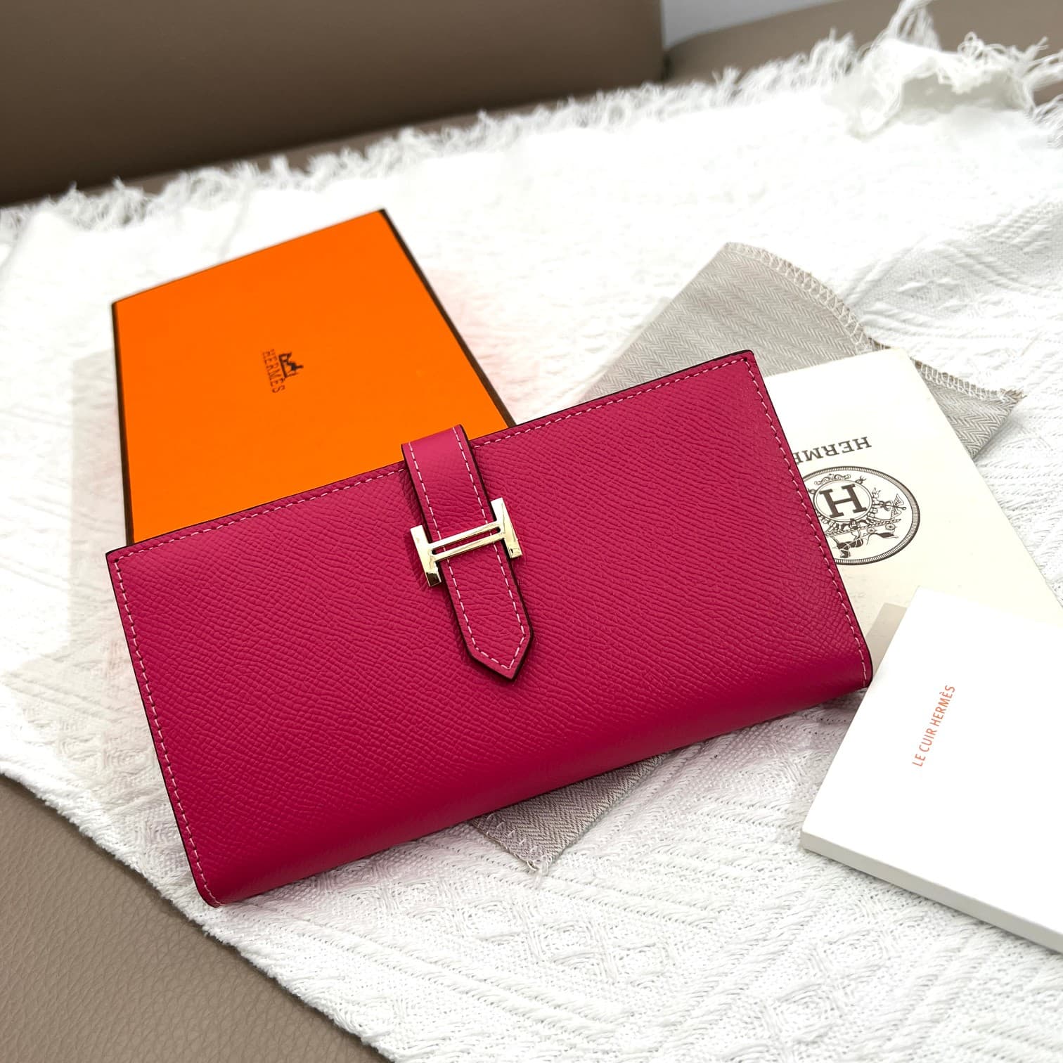 Hermes Black Wallet 5123