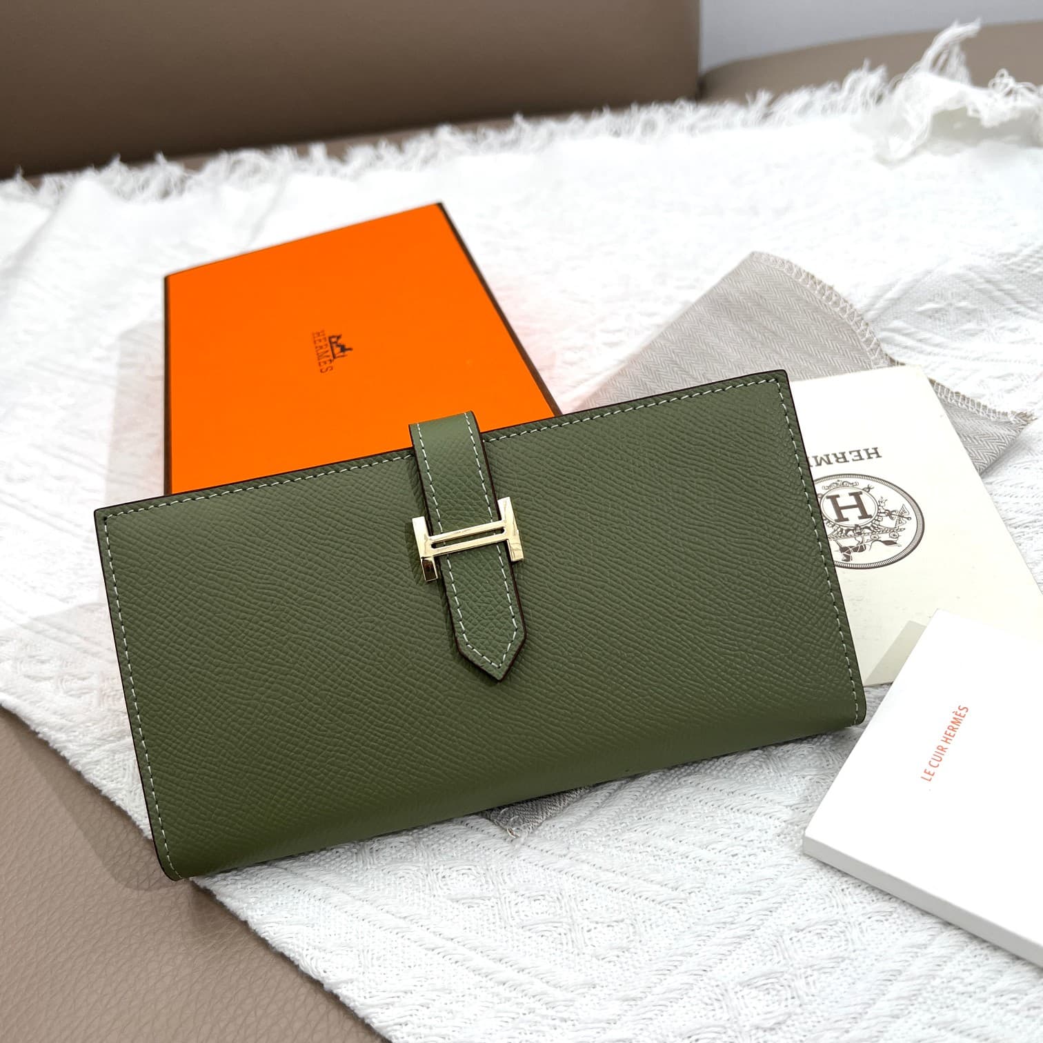 Hermes Black Wallet 5123