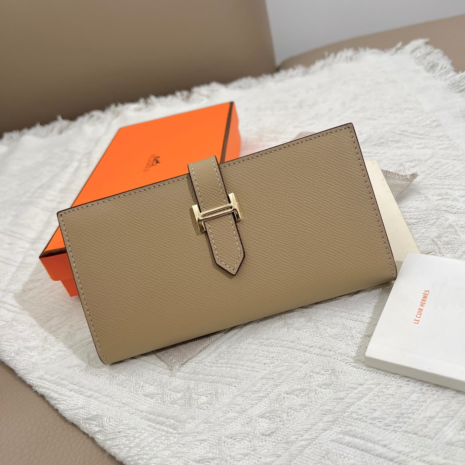 Hermes Black Wallet 5123