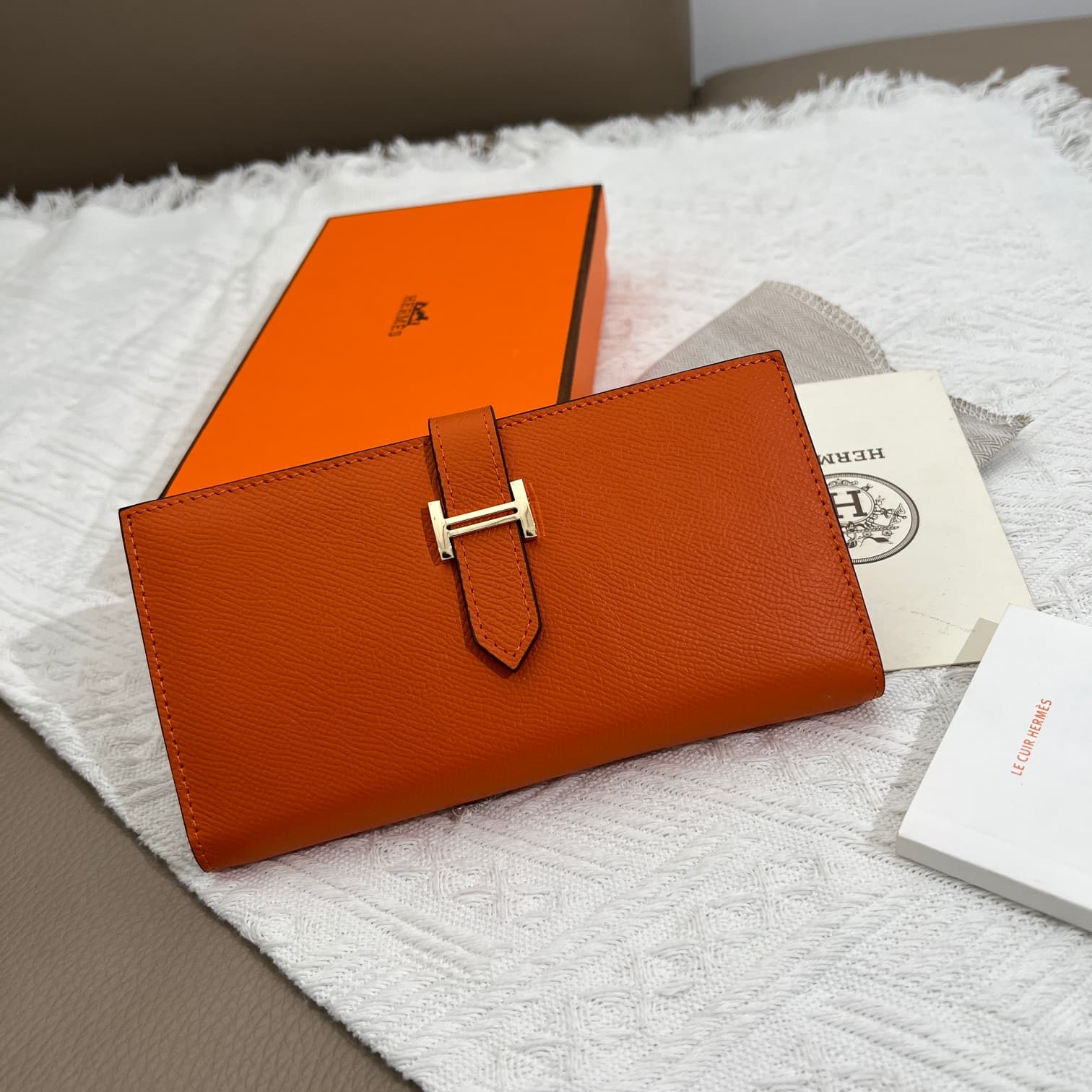 Hermes Black Wallet 5123