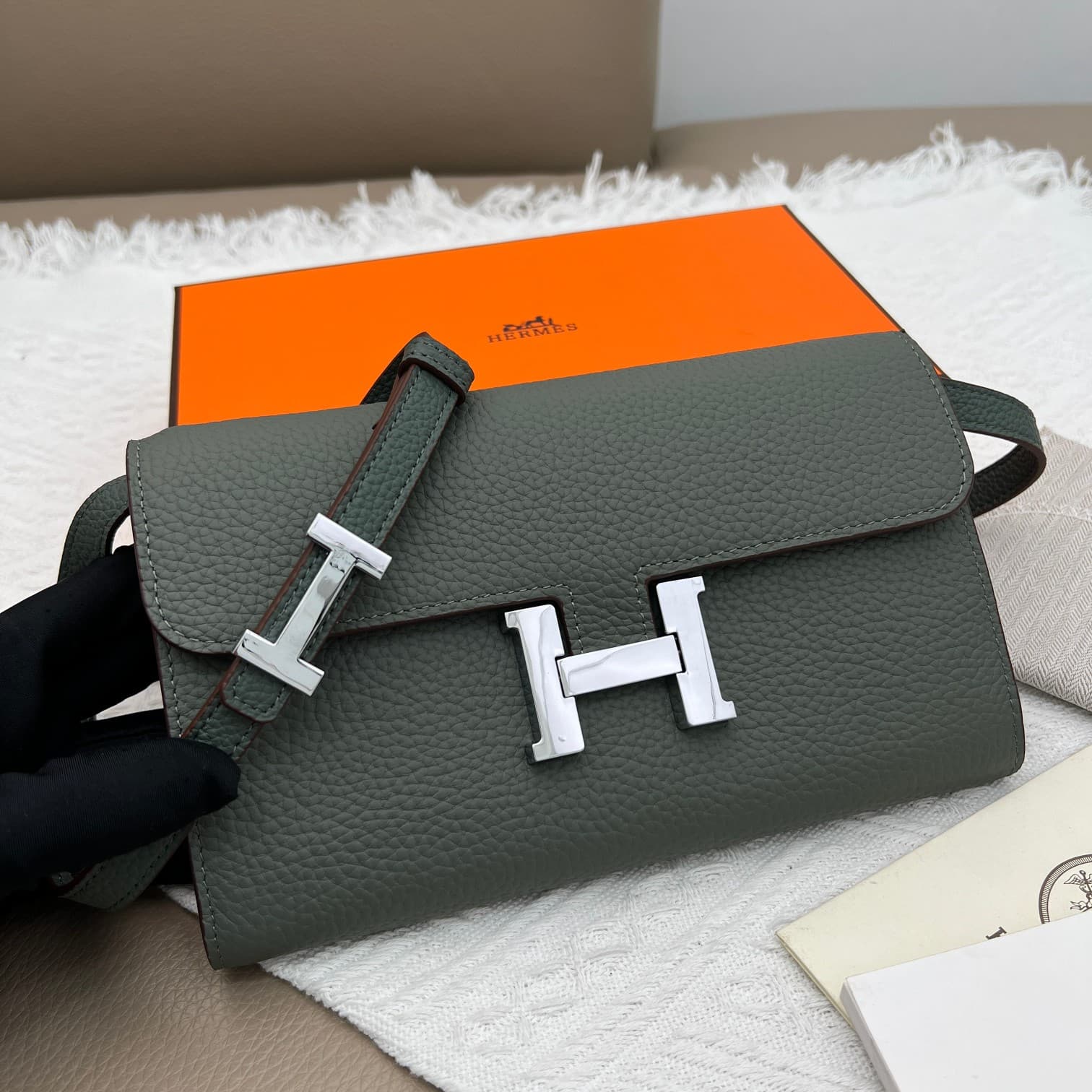 Hermes Black Belt 519