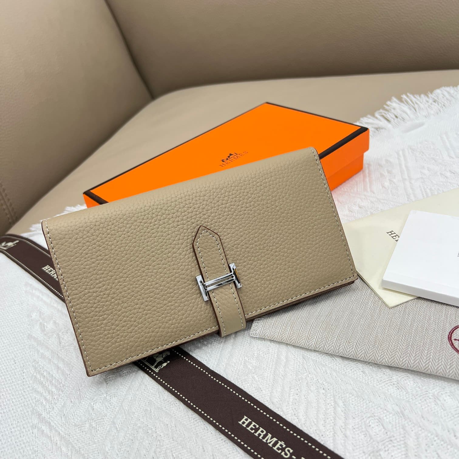 Hermes Black Wallet 5123