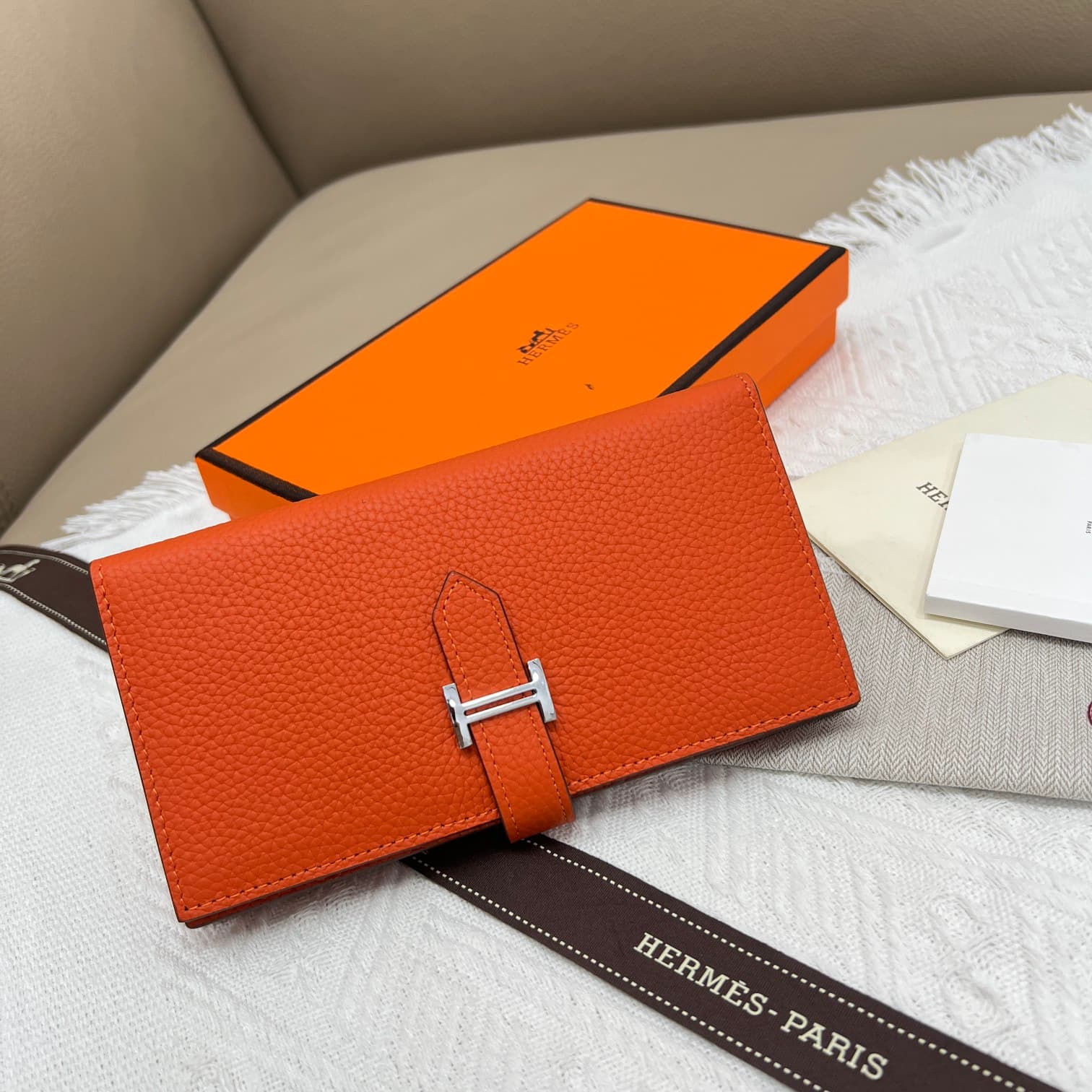 Hermes Black Wallet 5123