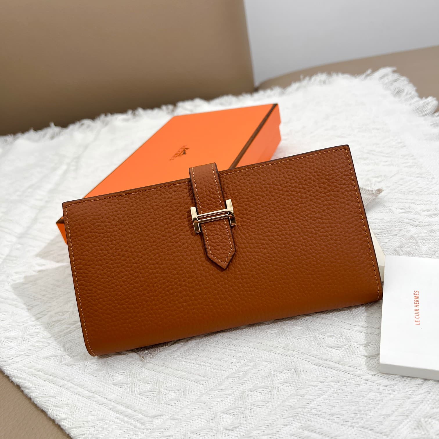 Hermes Black Wallet 5123