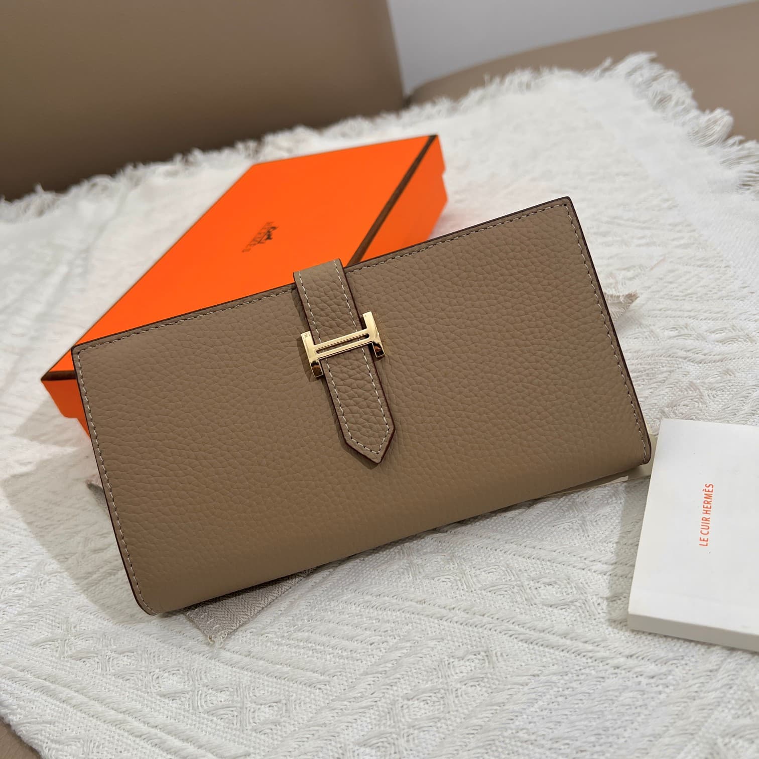 Hermes Black Wallet 5123