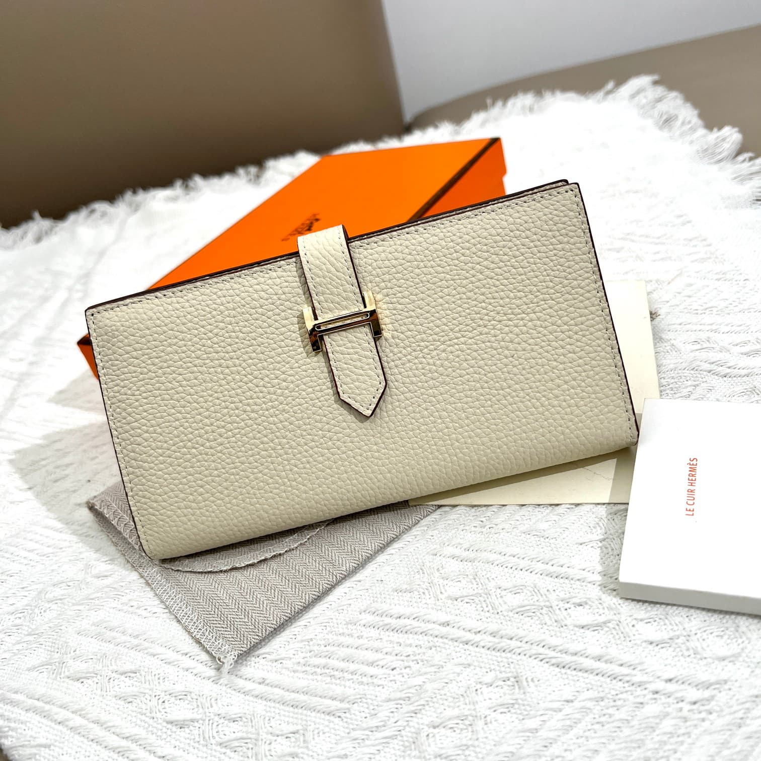 Hermes Black Wallet 5123