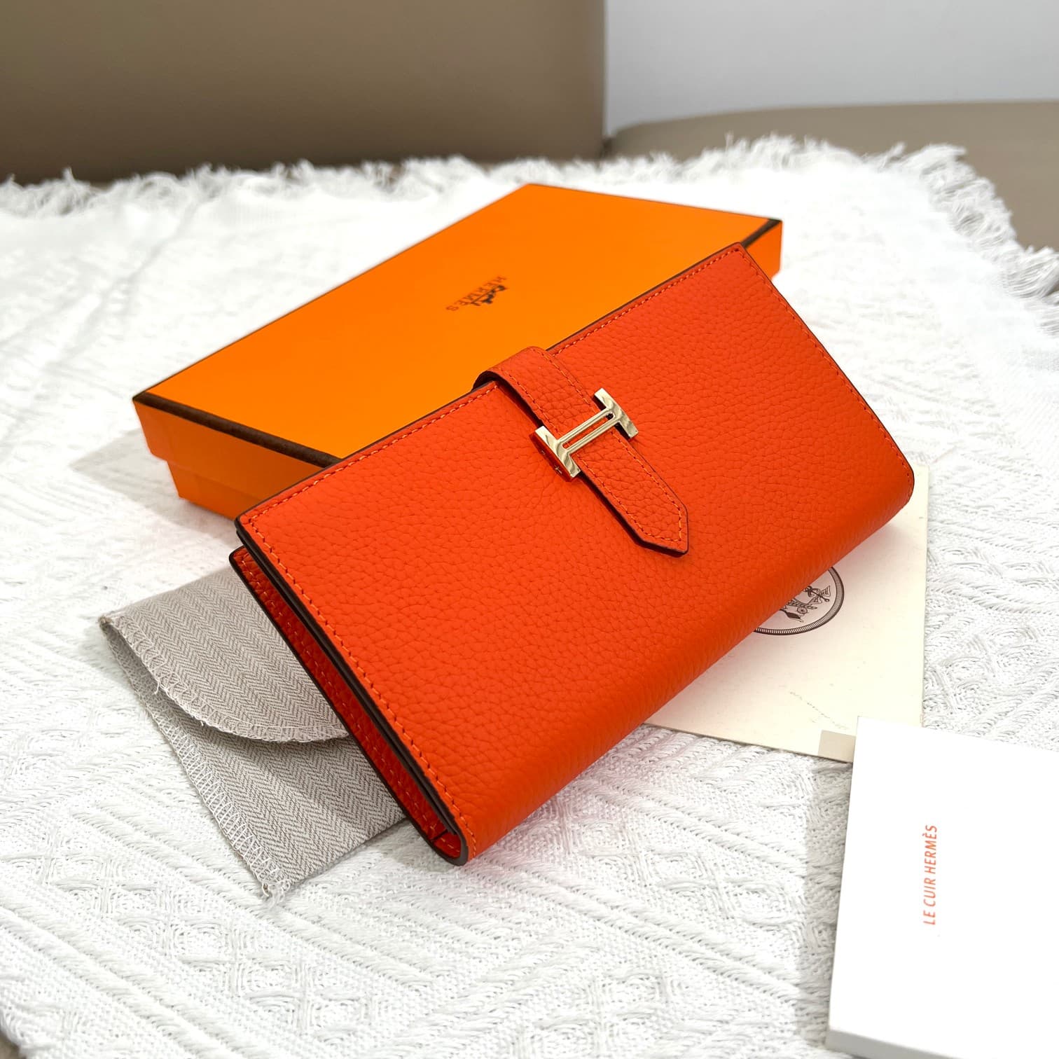Hermes Black Wallet 5123