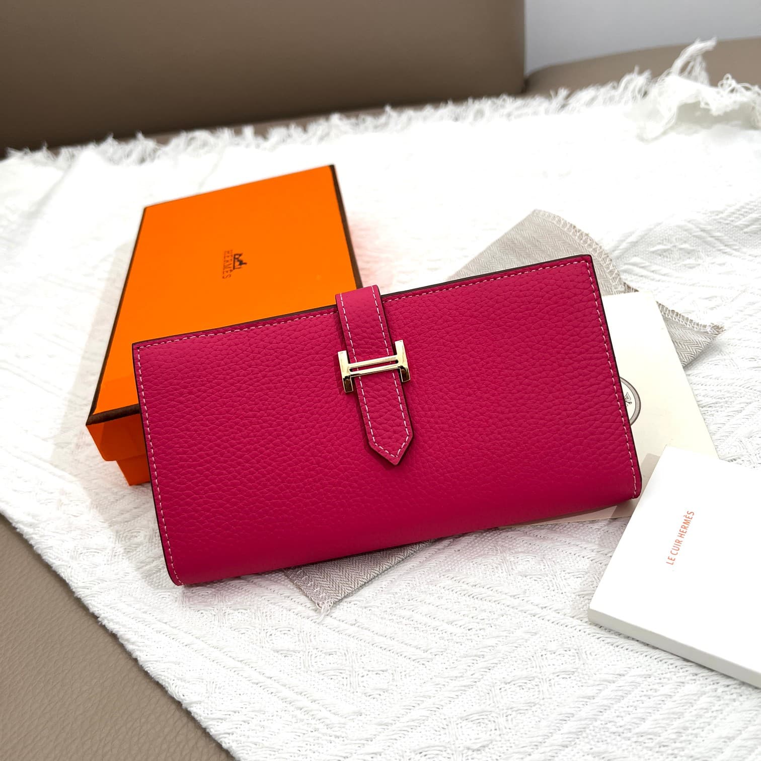 Hermes Black Wallet 5123