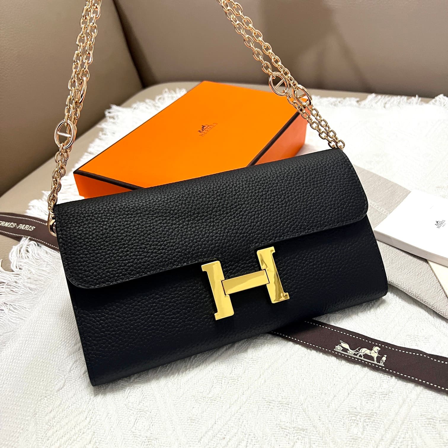 Hermes Black Accessory Hermes