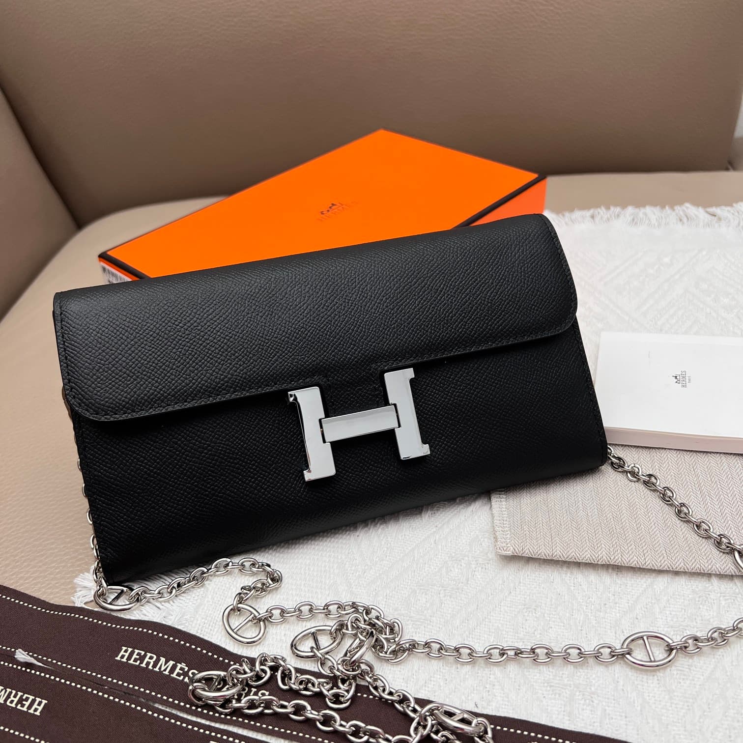 Hermes Black Accessory