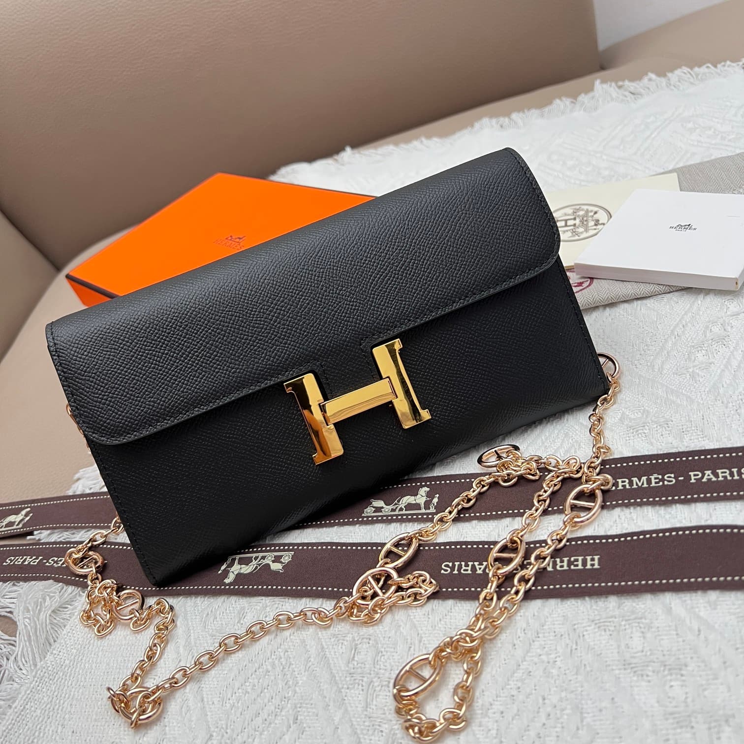 Hermes Black Accessory