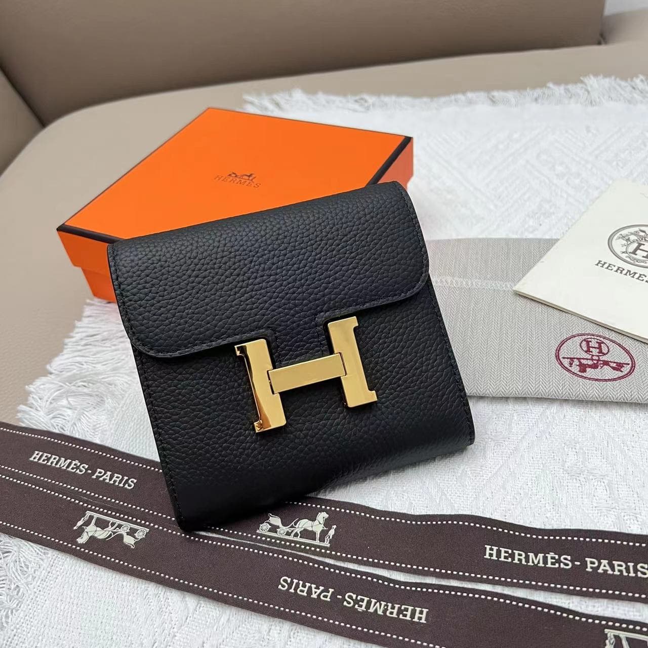 Hermes Black Accessory 537