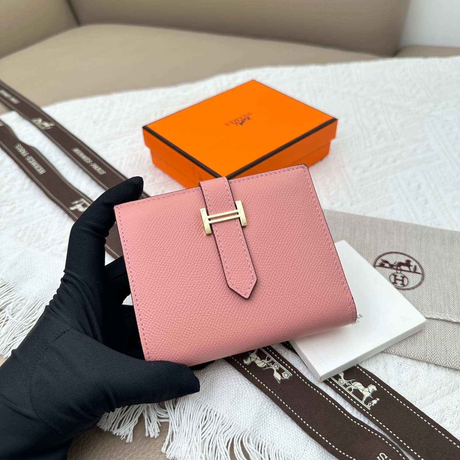 Hermes Black Wallet 5120