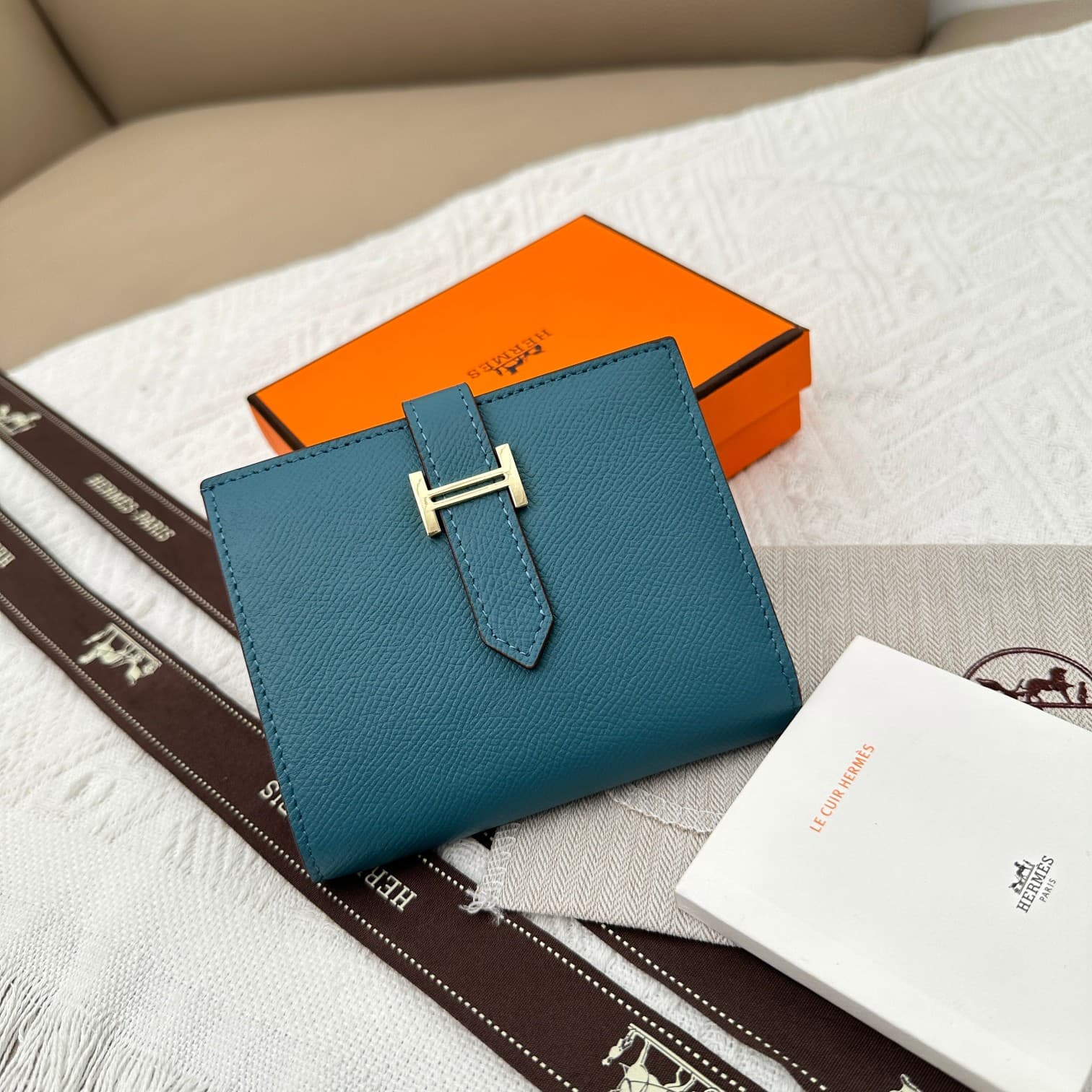 Hermes Black Wallet 5120
