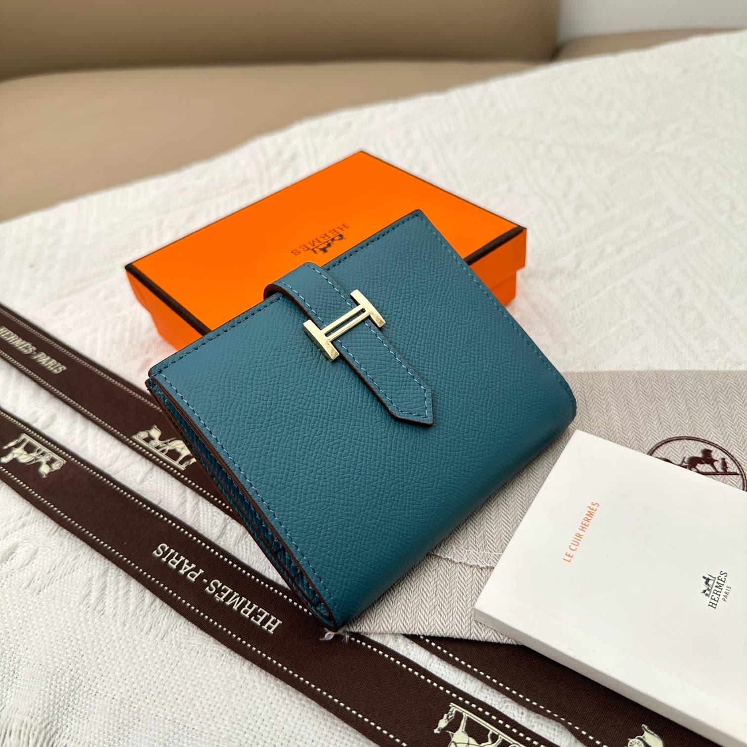 Hermes Black Wallet 5120