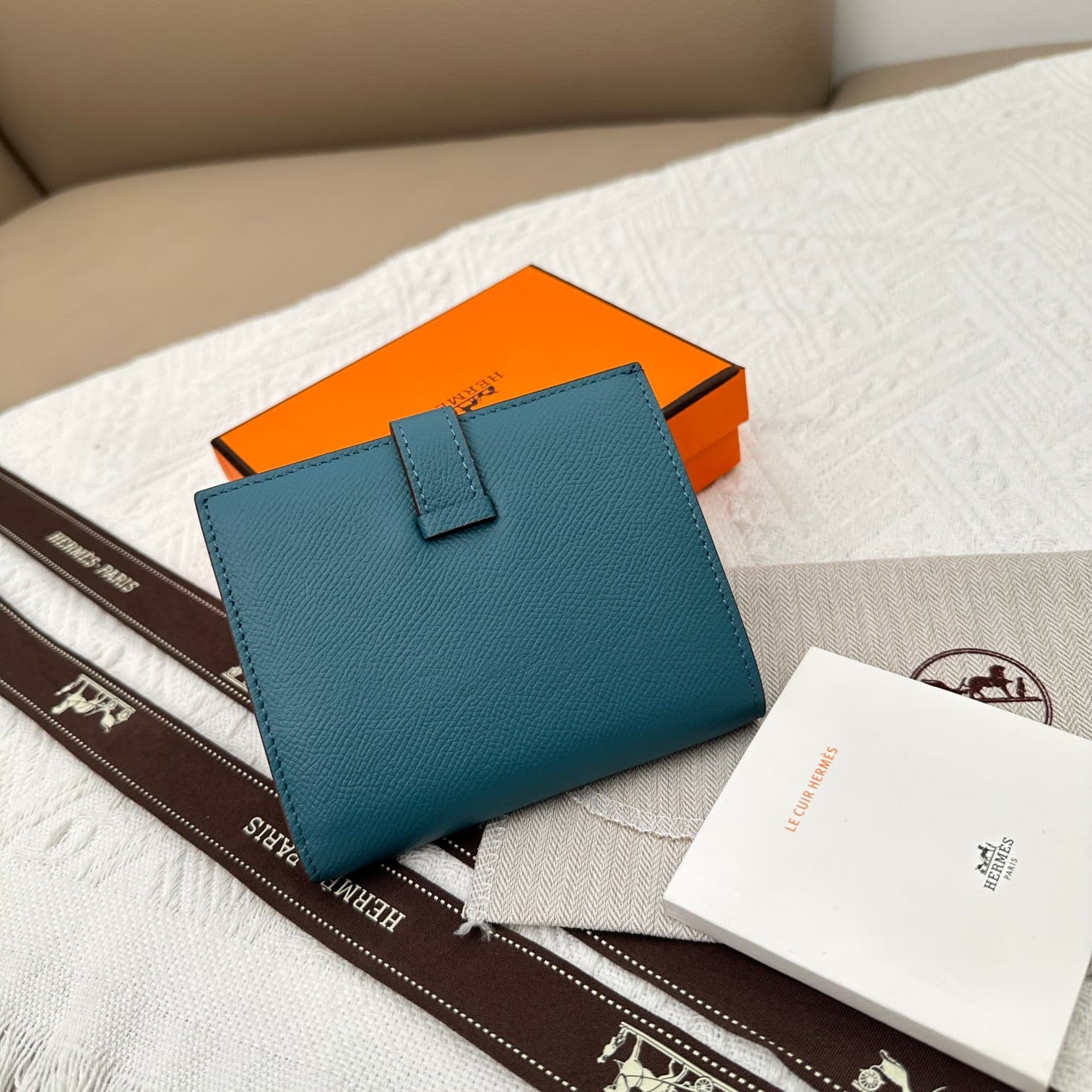 Hermes Black Wallet 5120