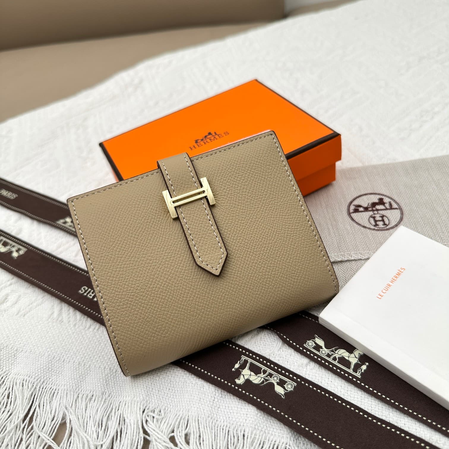 Hermes Black Wallet 5120