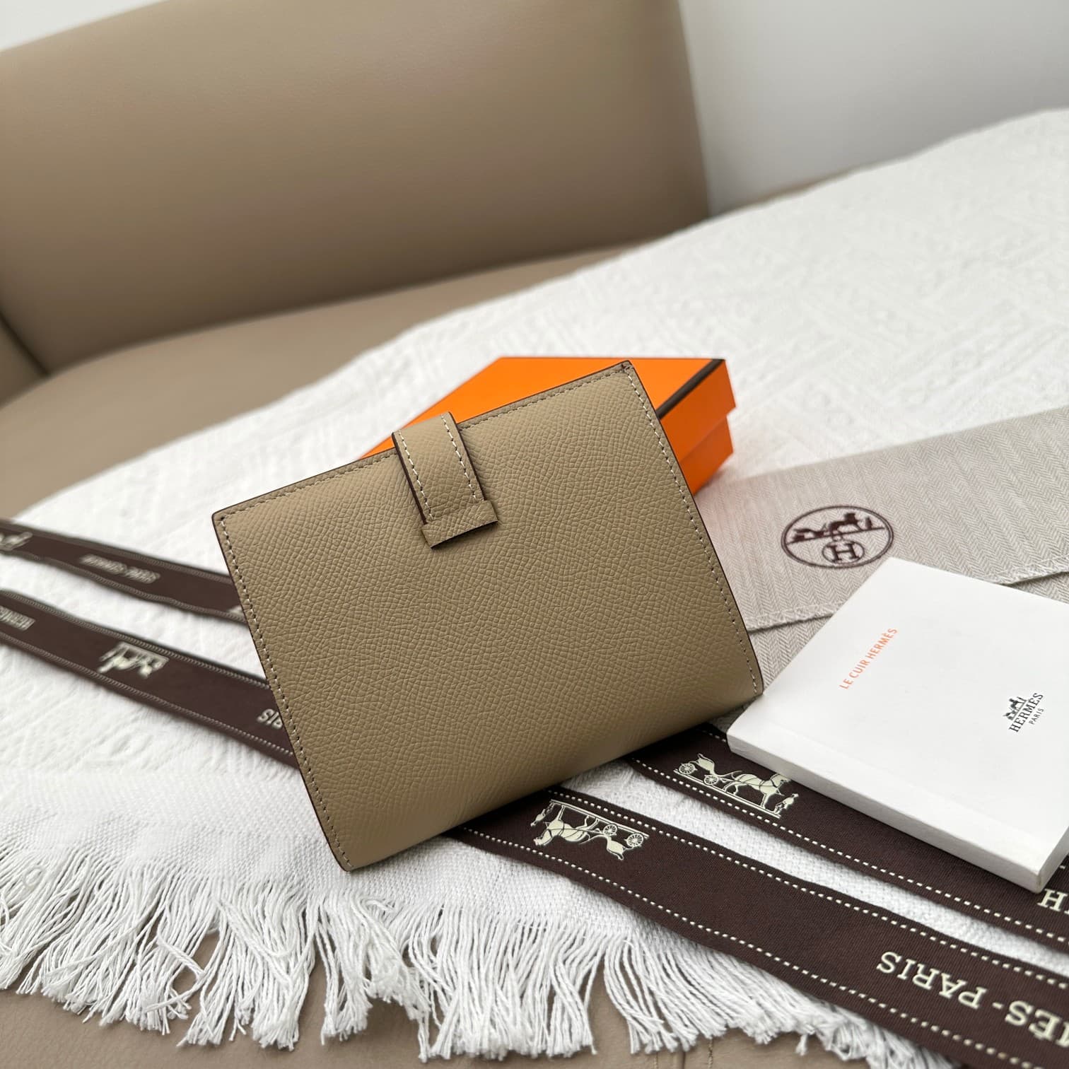 Hermes Black Wallet 5120