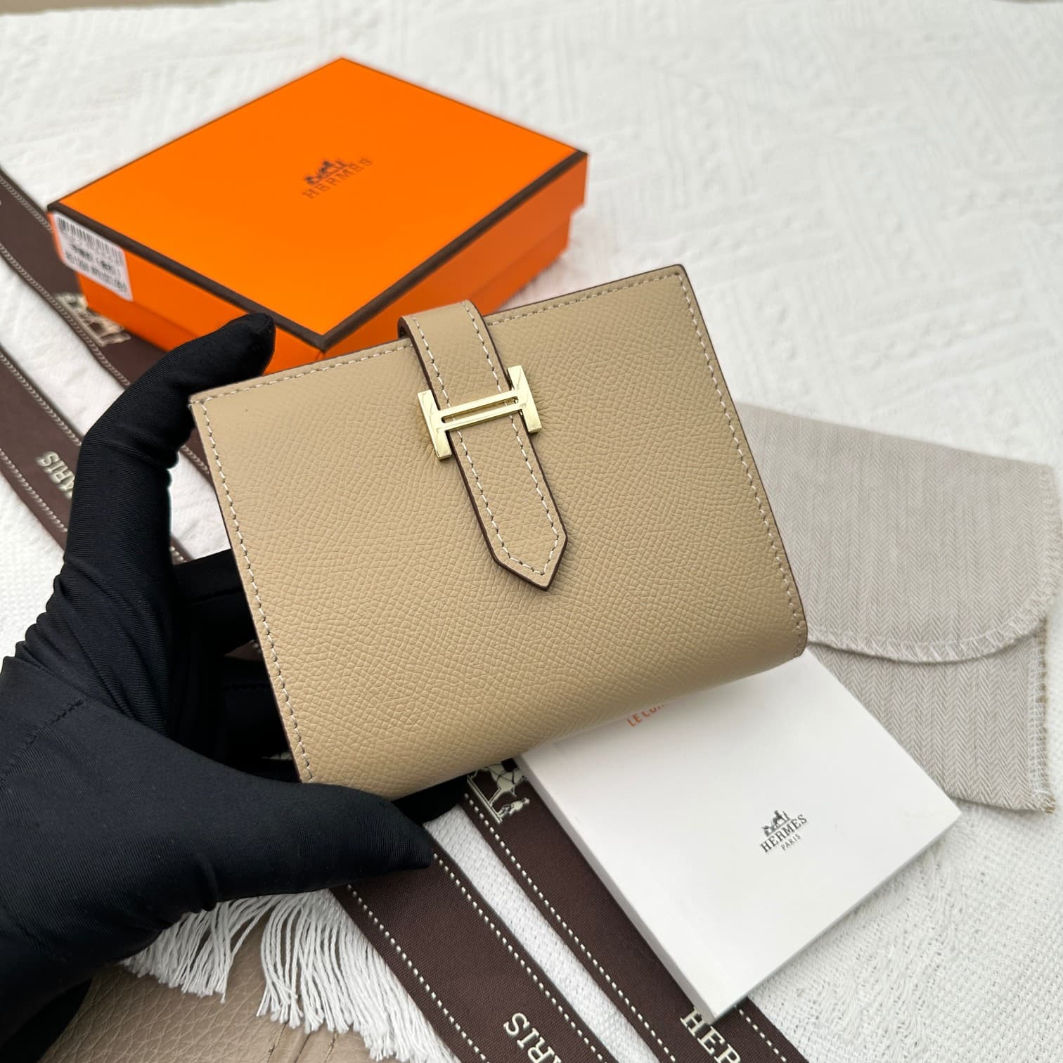 Hermes Black Wallet 5120