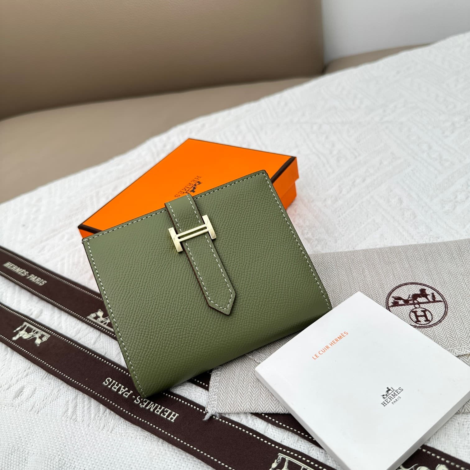 Hermes Black Wallet 5120