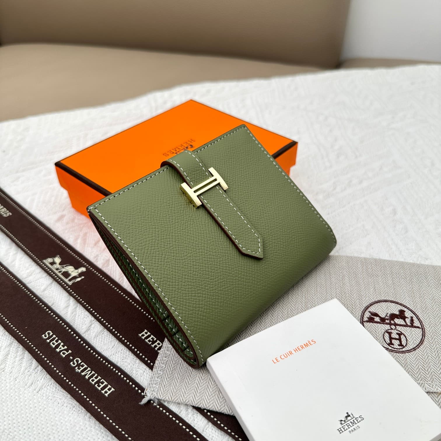 Hermes Black Wallet 5120