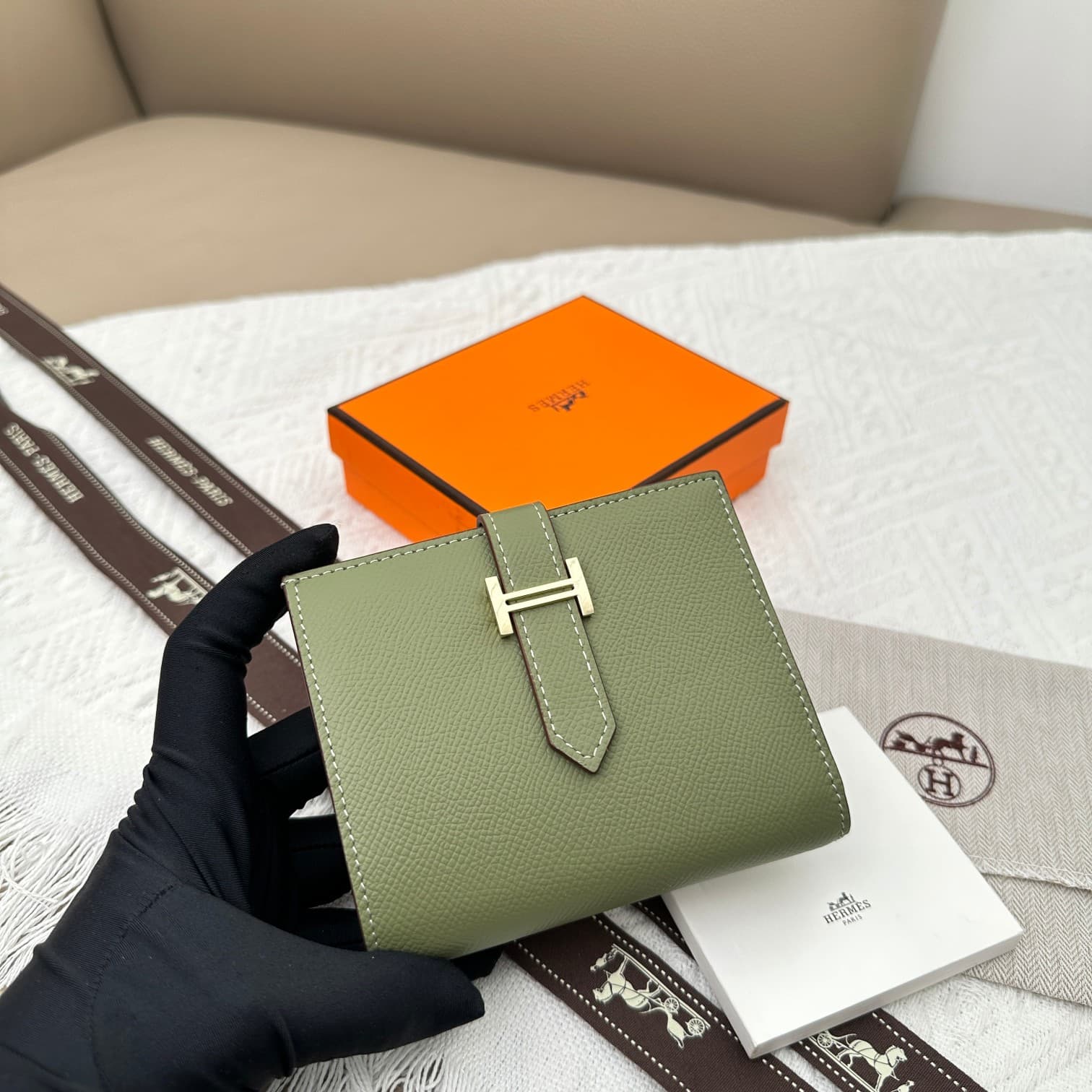 Hermes Black Wallet 5120