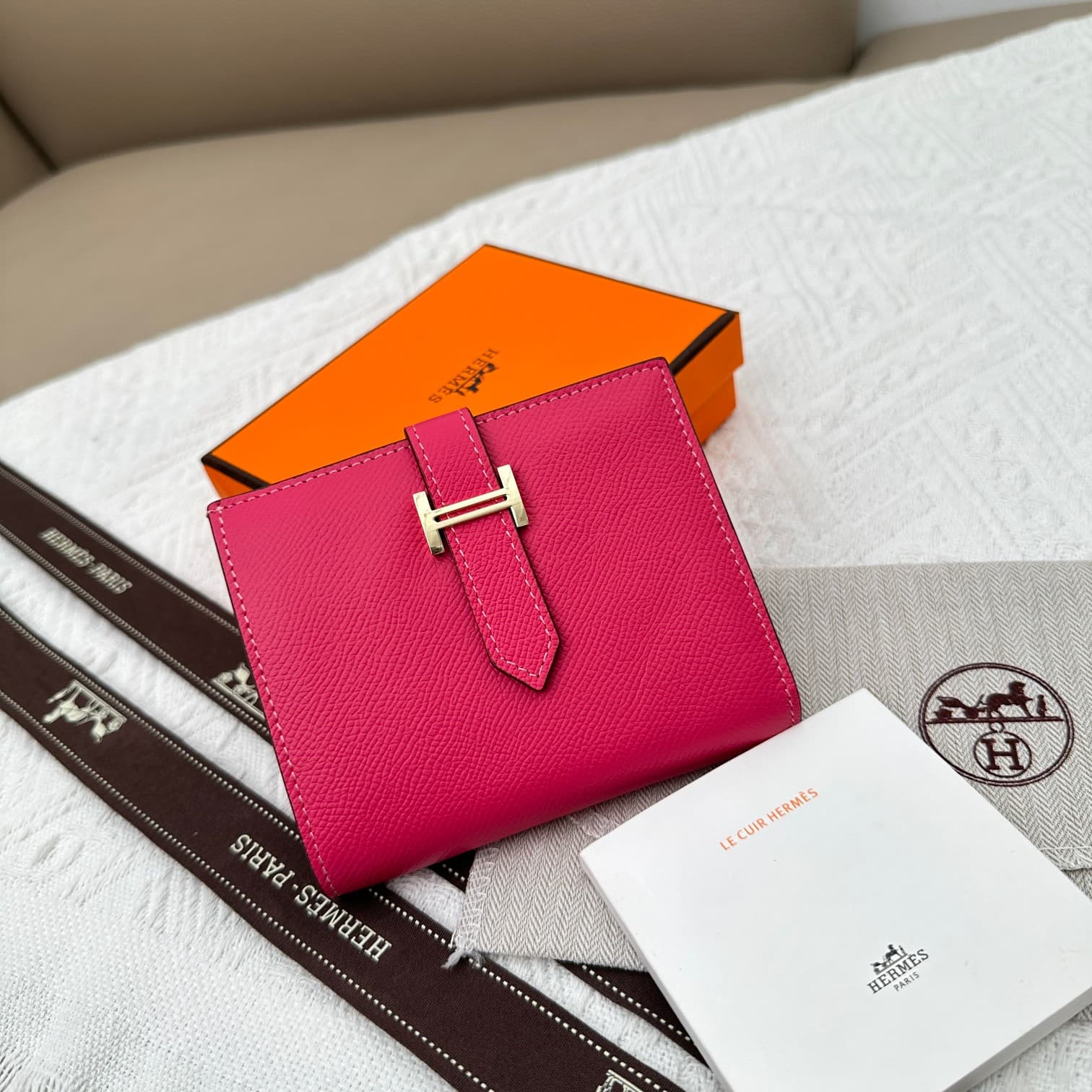Hermes Black Wallet 5120