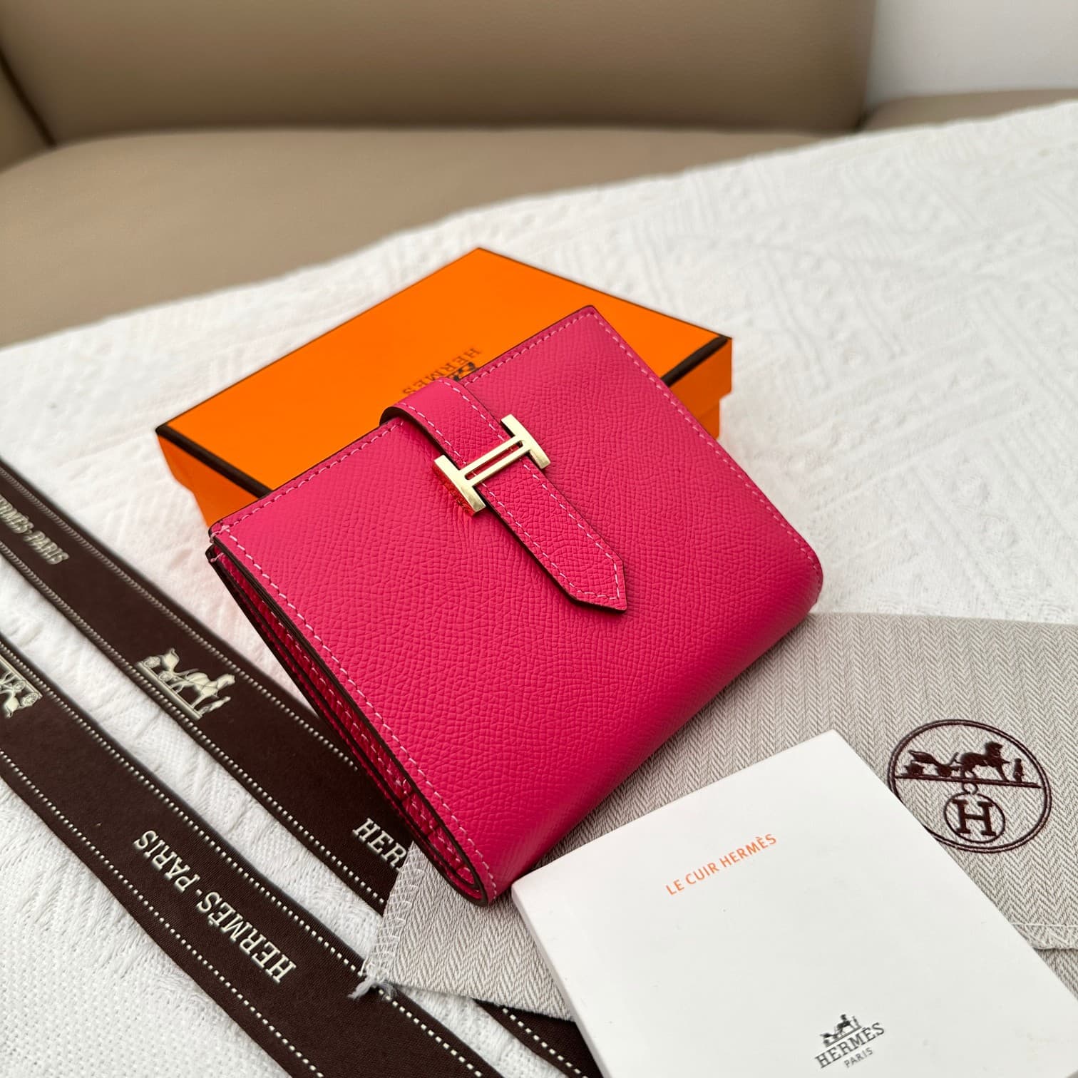 Hermes Black Wallet 5120