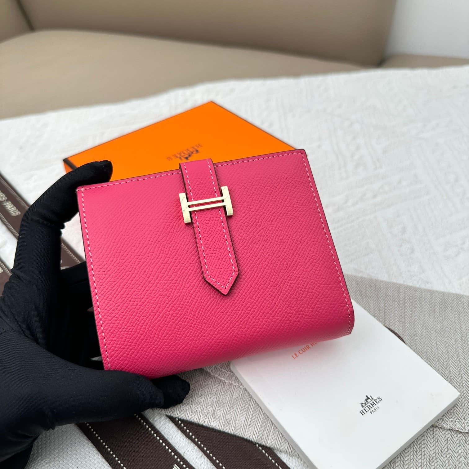 Hermes Black Wallet 5120