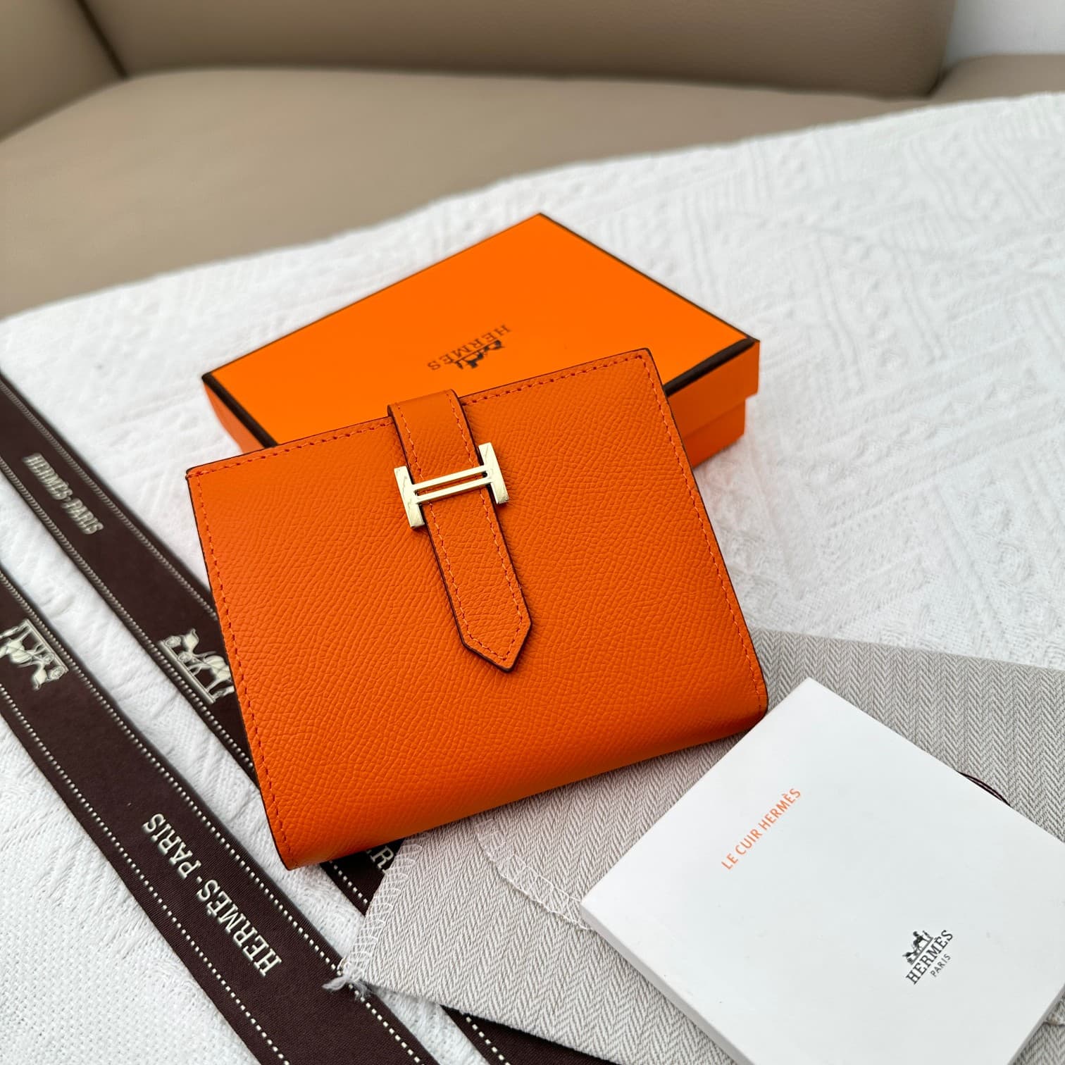 Hermes Black Wallet 5120