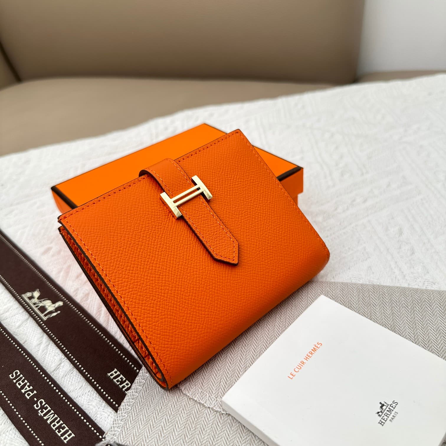 Hermes Black Wallet 5120
