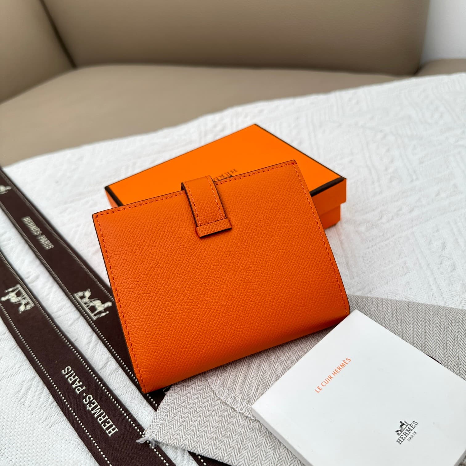 Hermes Black Wallet 5120