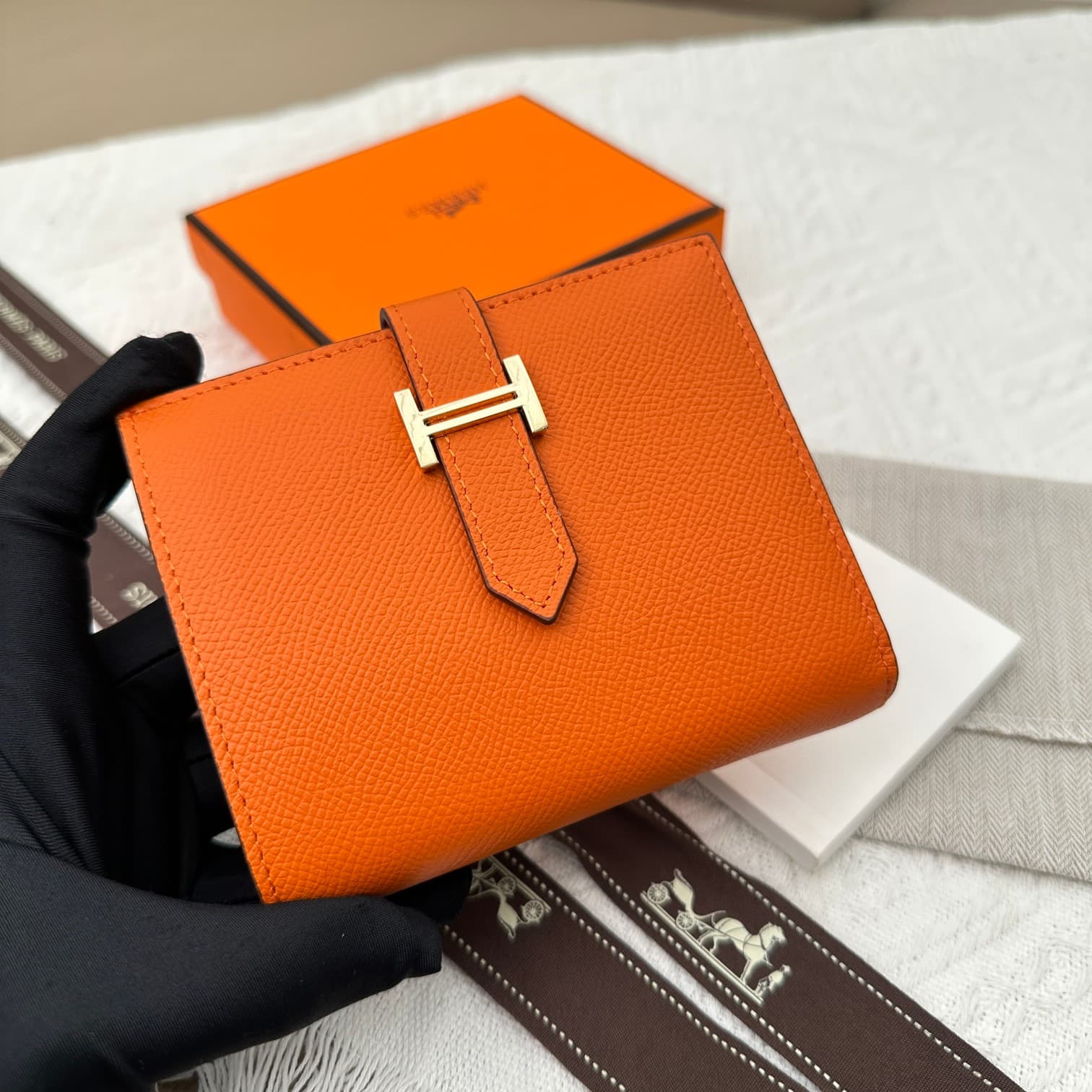Hermes Black Wallet 5120