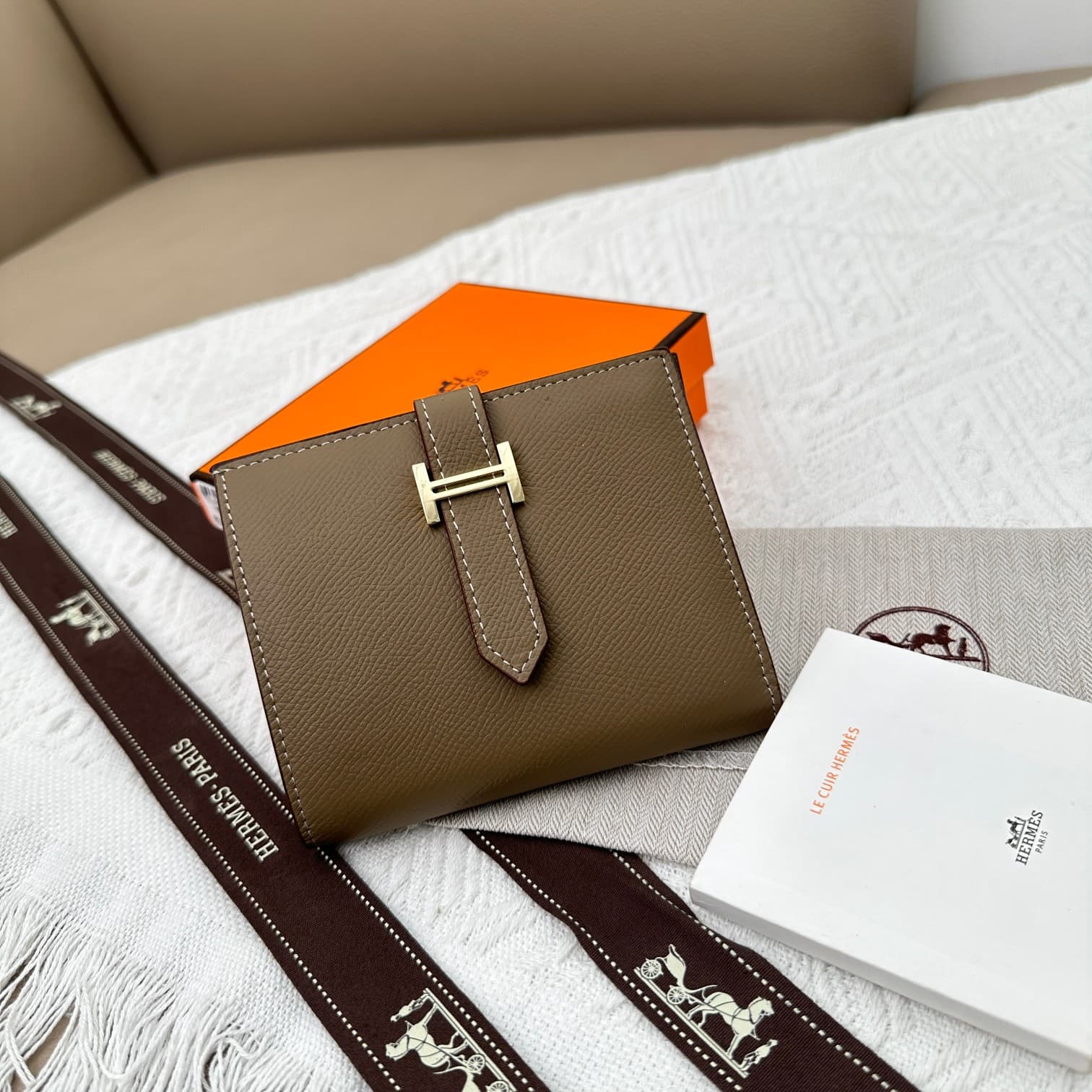 Hermes Black Wallet 5120
