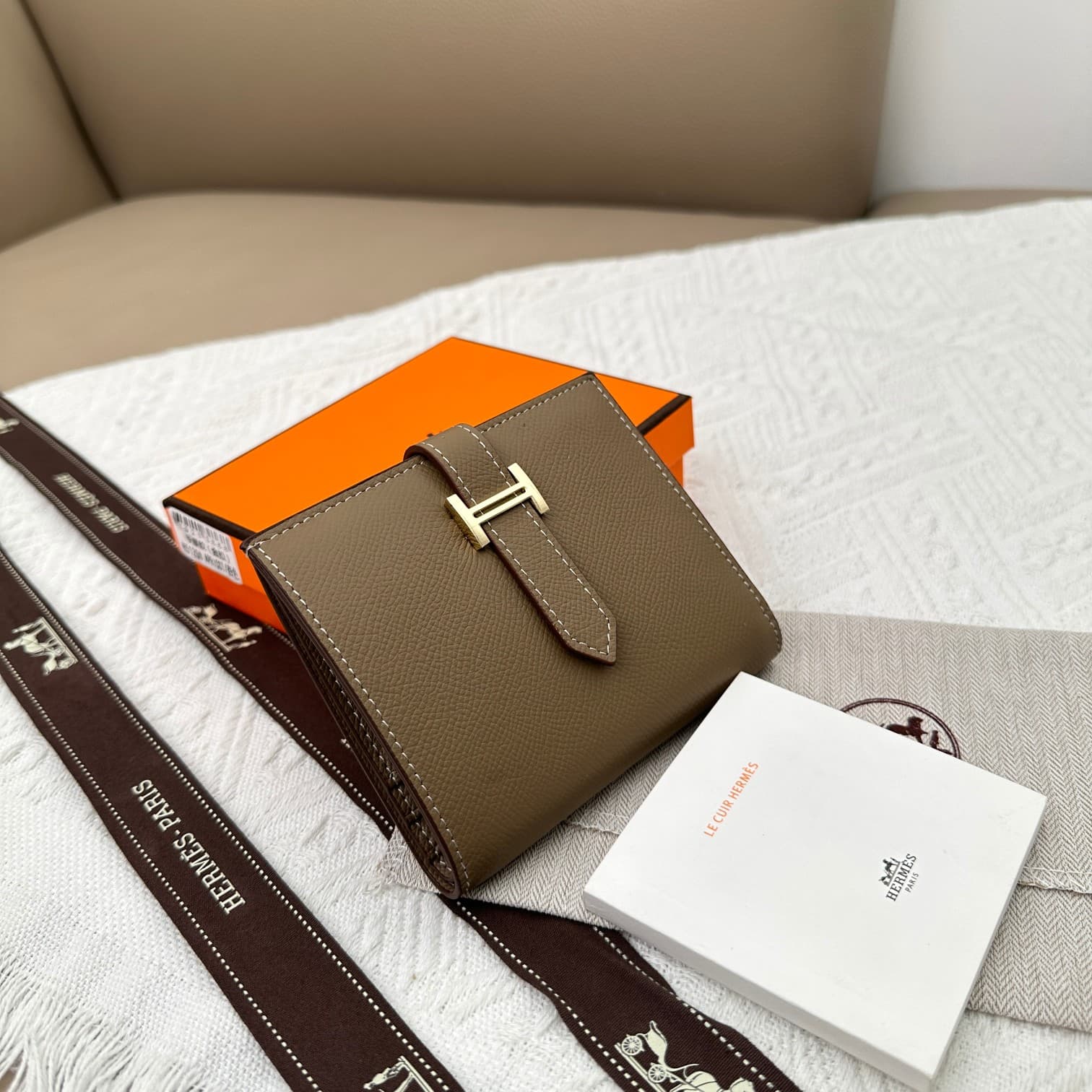 Hermes Black Wallet 5120