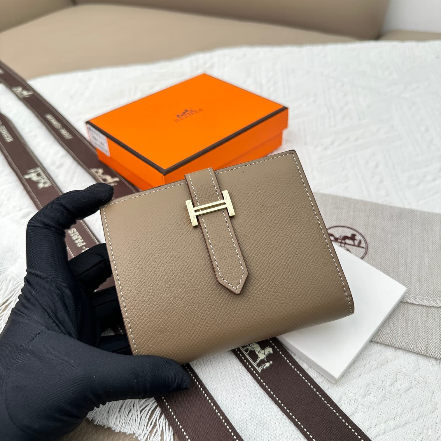 Hermes Black Wallet 5120