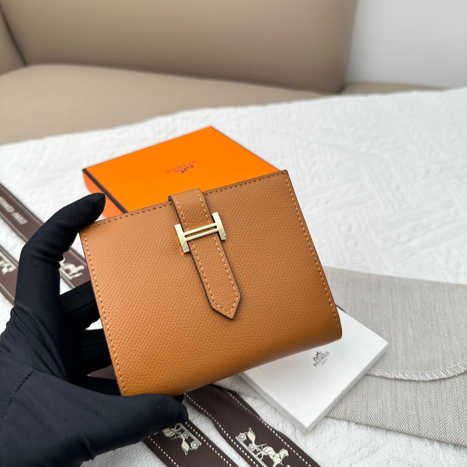 Hermes Black Wallet 5120