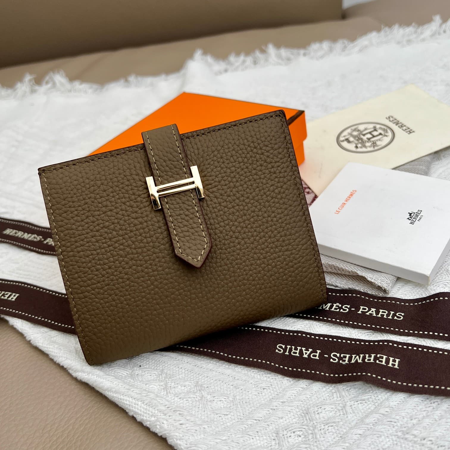 Hermes Black Wallet 5120