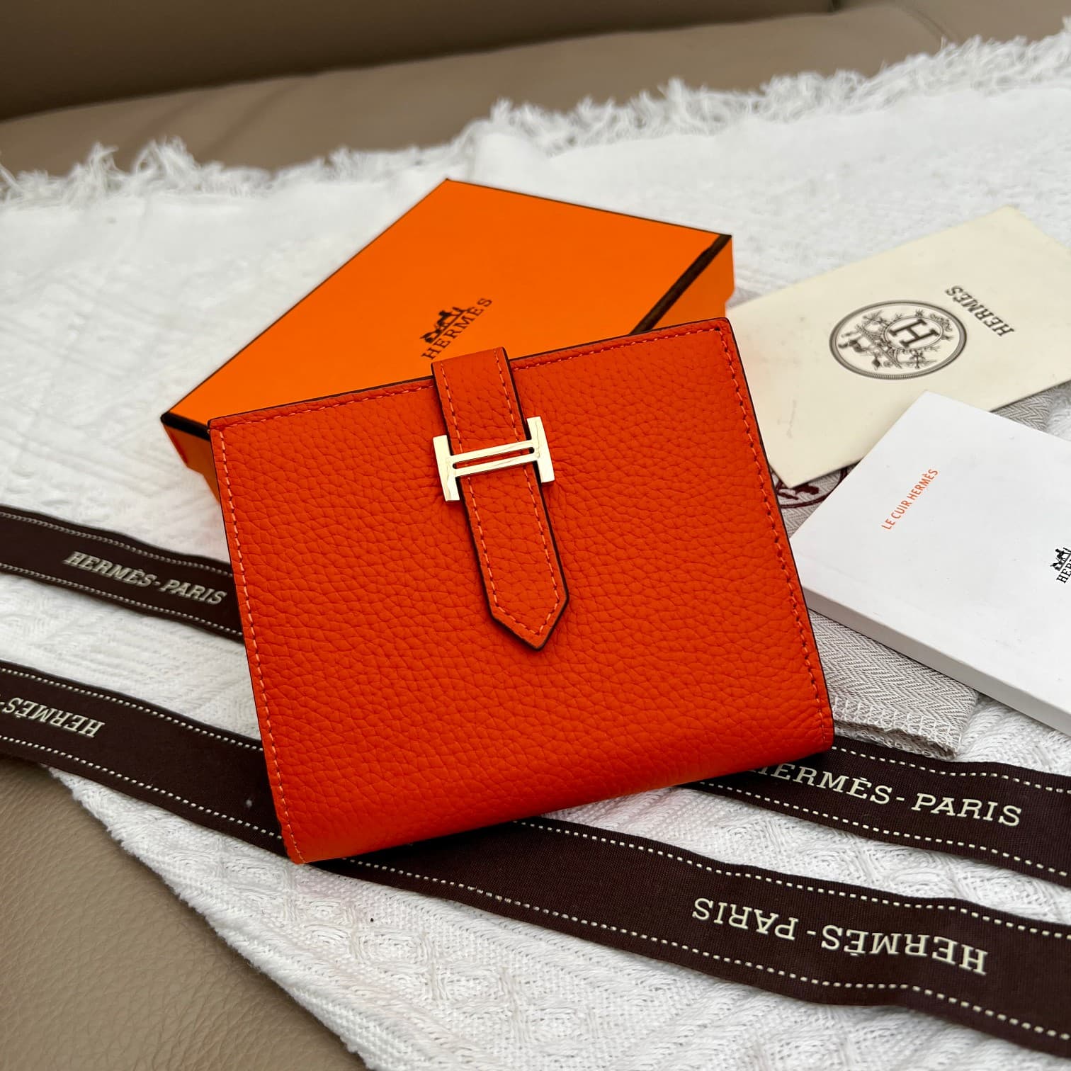 Hermes Black Wallet 5120