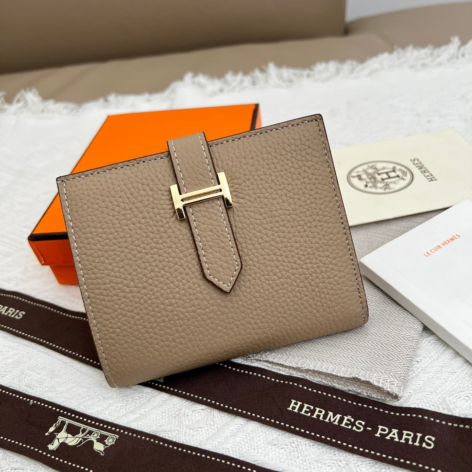Hermes Black Wallet 5120