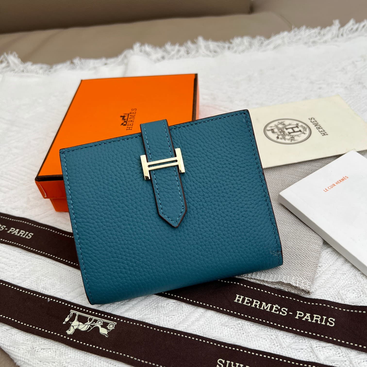 Hermes Black Wallet 5120